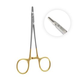 Pean Crile-Ryder tc gold needle holder, length 13 cm