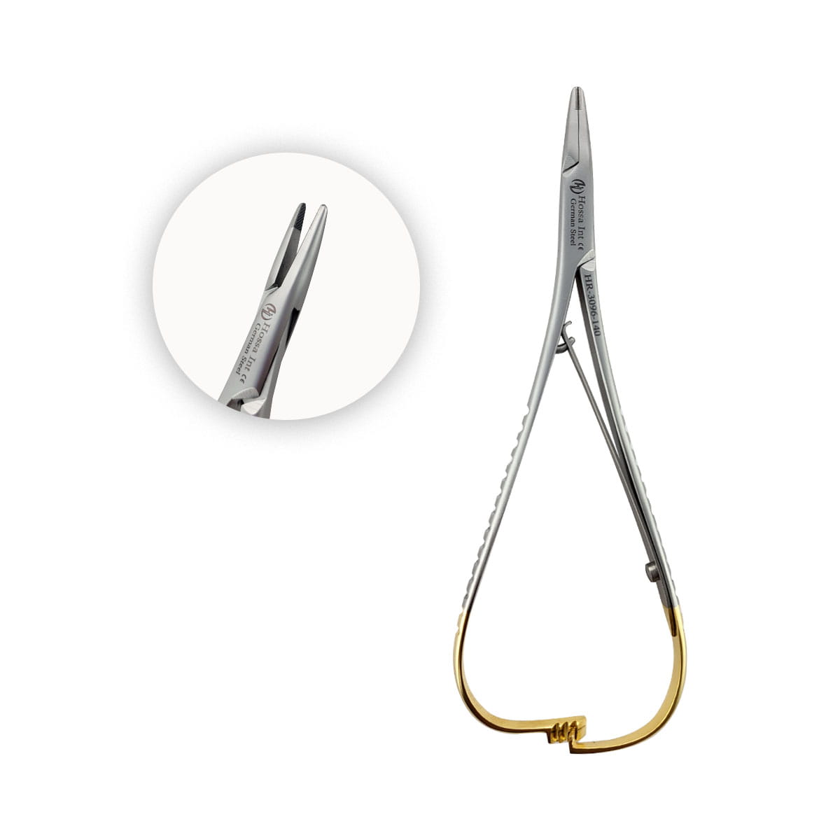 Mathieu Needle Holder with Carbide Insert 14 cm