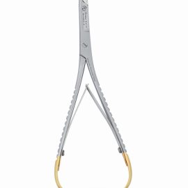 Mathieu-Olsen straight needle holder with carbide insert 14cm