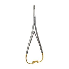 » Mathieu-Olsen straight needle holder with carbide insert 17cm