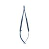 Titanium microsurgical scissors straight 14.5 cm