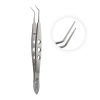 Kelman-McPherson microsurgical forceps 1 x 2 curved 11.5 cm