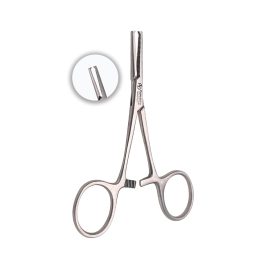 Mosquito Kocher forceps straight with teeth 1:2 10cm