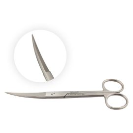 Surgical scissors sharp-sharp curved 180mm