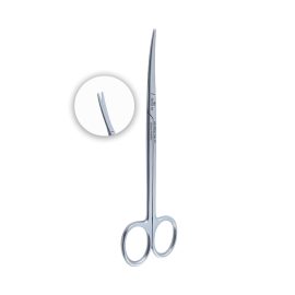 Metzenbaum scissors bent 12cm