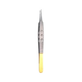 McPherson TC Gold Microsurgical Forceps Straight 15 cm