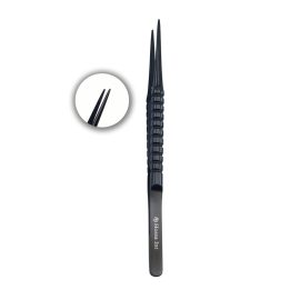 Microsurgical forceps straight 15 cm