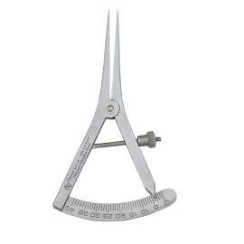 » Castroviejo implantology ruler, orthodontic straight caliper