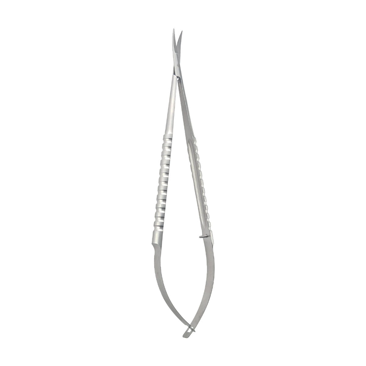 Microsurgical scissors curved 15 cm