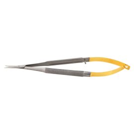 Castroviejo Straight Microsurgical Scissors 14cm TC Gold